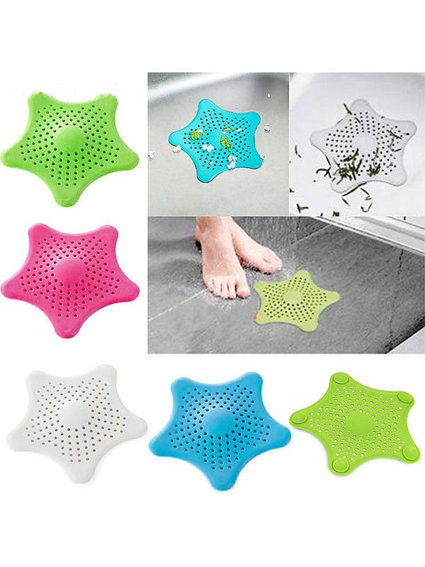 Фильтр для слива «Звезда», 15 см, цвет МИКС