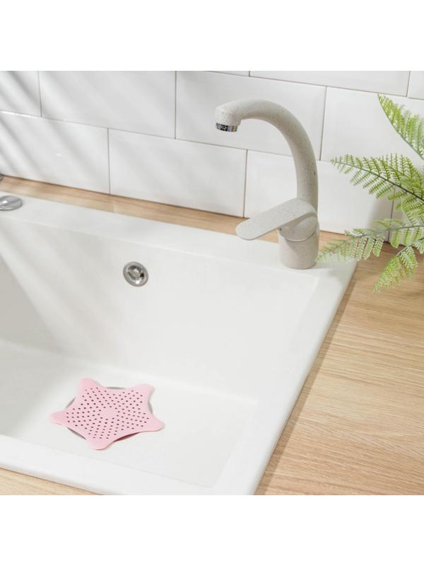 Фильтр для слива «Звезда», 15 см, цвет МИКС