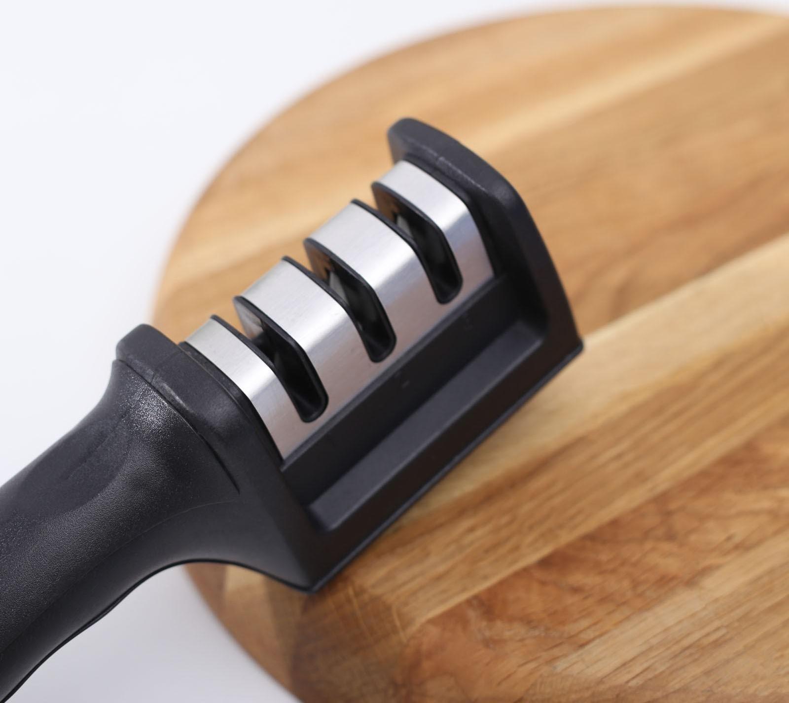 Точилка для ножей с полировкой «Ритм», 21×5×6 см, цвет МИКС