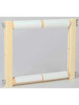 Пяльцы-рамка для вышивания, 20 × 20 см, цвет светлое дерево