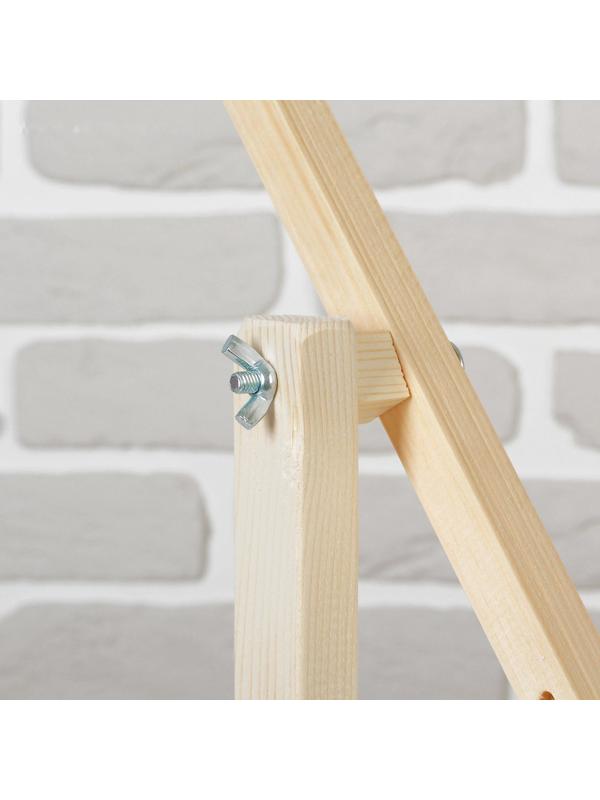 Пяльцы-рамка для вышивания, 40 × 60 см, с подставкой, цвет светлое дерево