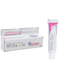 Отбеливающая зубная паста White Glo для снижения чувствительности зубов, 24 г