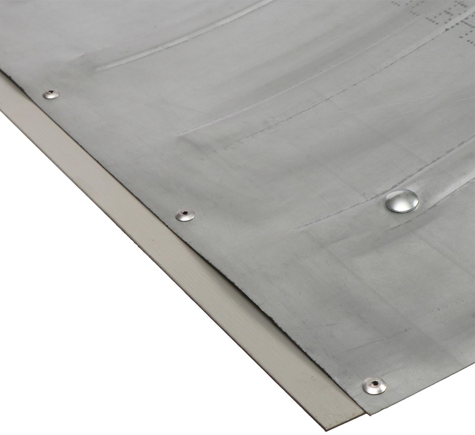 Движок оцинкованный, размер ковша 36 × 75 см, металлическая планка, ручка цвет МИКС