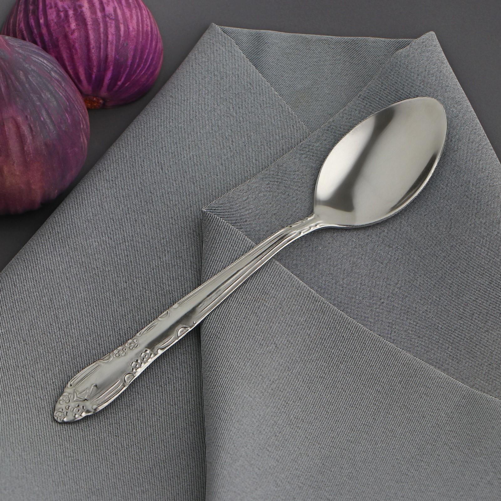 Ложка чайная Доляна «Соня», h=15,5 см, толщина 1,2 мм