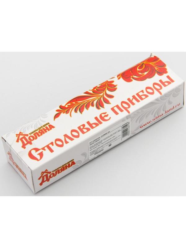 Ложка чайная Доляна «Классик», h=15,5 см, толщина 1,2 мм