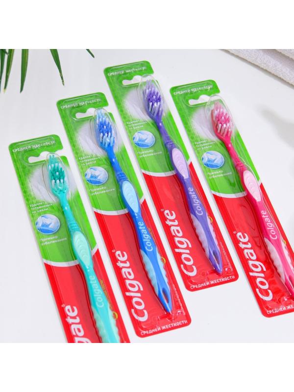 Зубная щётка Сolgate «Премьер отбеливания», средняя жесткость