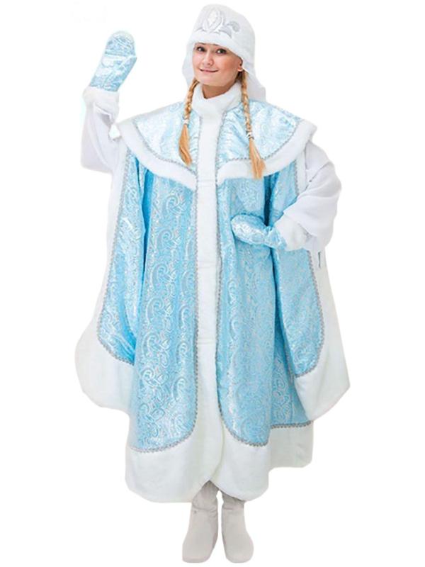Карнавальный костюм «Снегурочка боярская», р. 44-48, рост 170 см