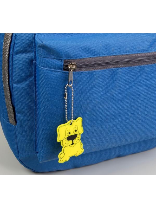 Светоотражающий элемент «Собака», двусторонний, 6 × 3,5 см , цвет МИКС