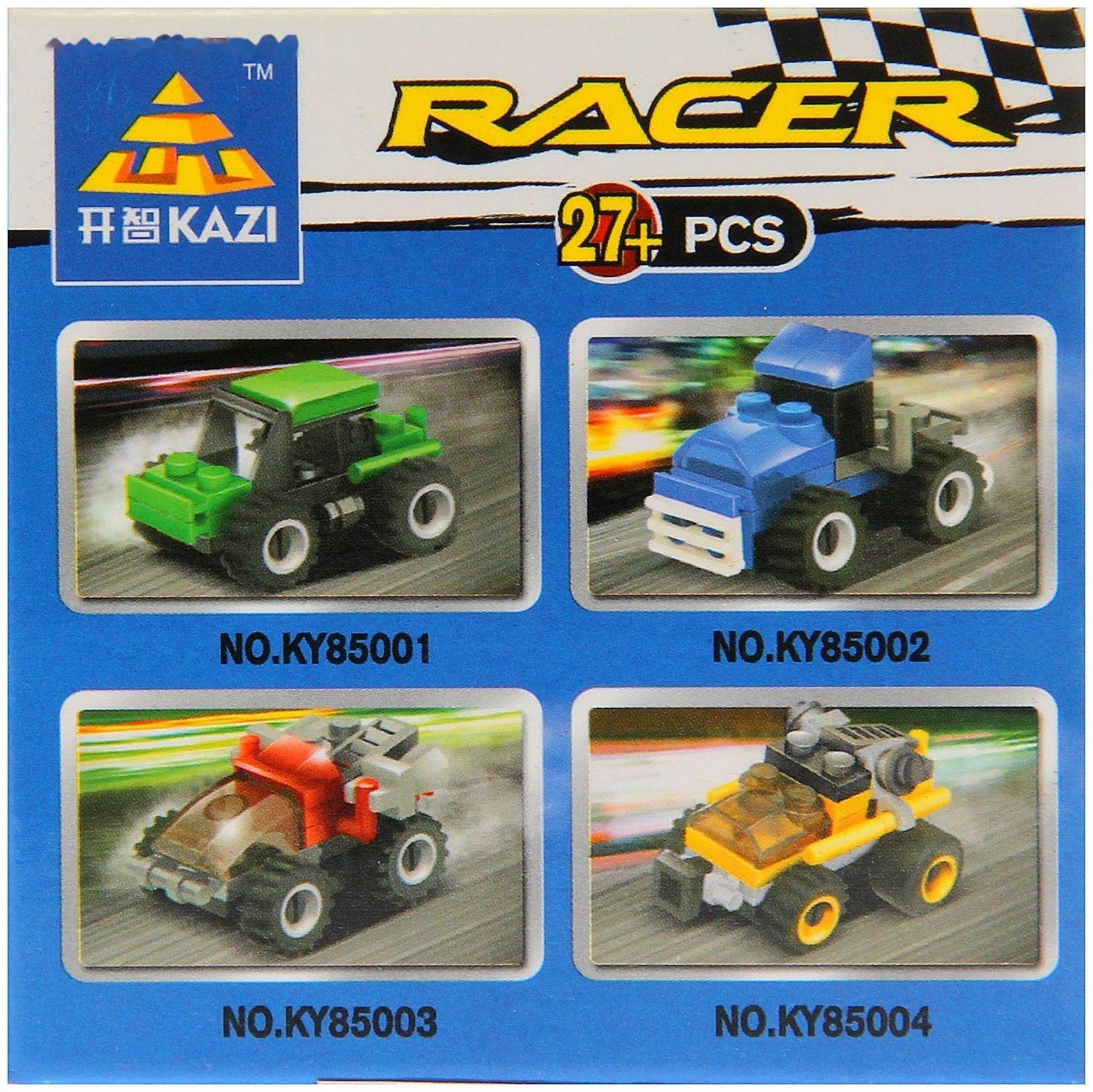 Конструктор «Тачка», 27 деталей