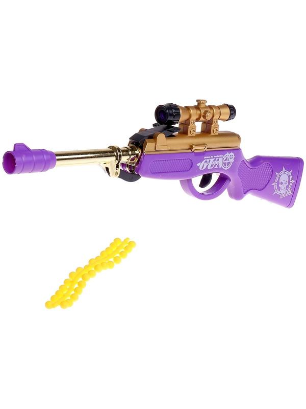 Ружье пневматическое «Снайпер», стреляет силиконовыми пулями, цвета МИКС