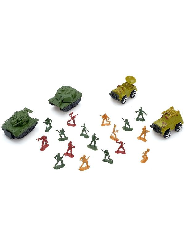 Набор солдатиков «Автоштурм», с техникой