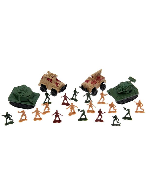 Набор солдатиков «Автоштурм», с техникой