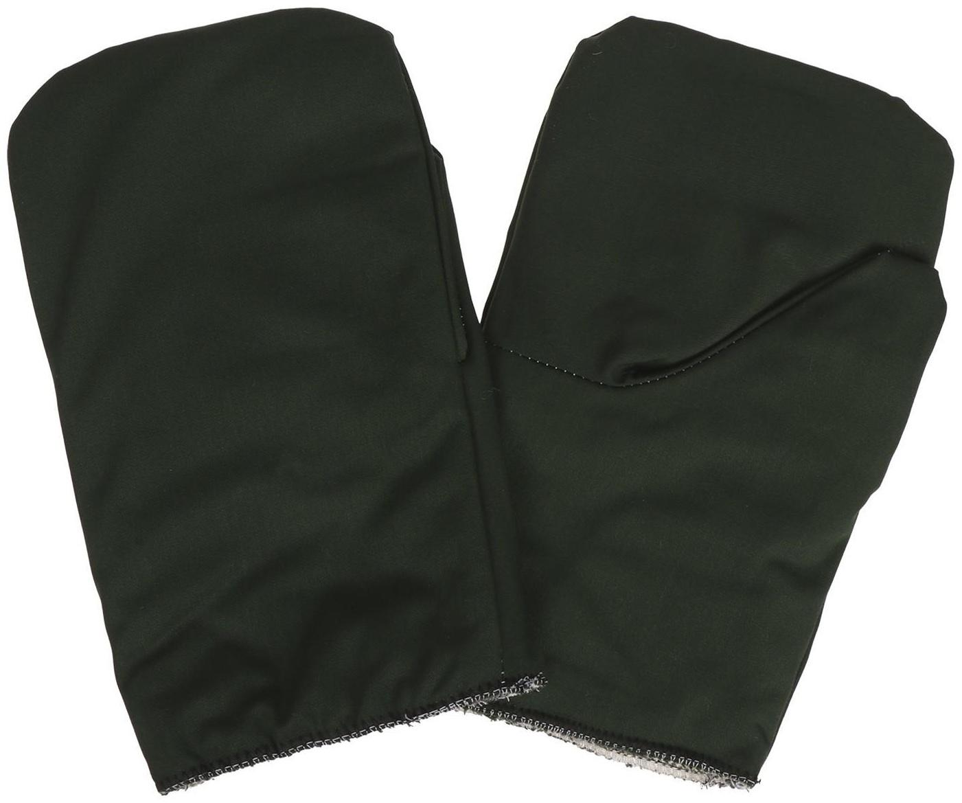 Рукавицы утеплённые, диагональ, утеплитель: двойной ватин, МИКС