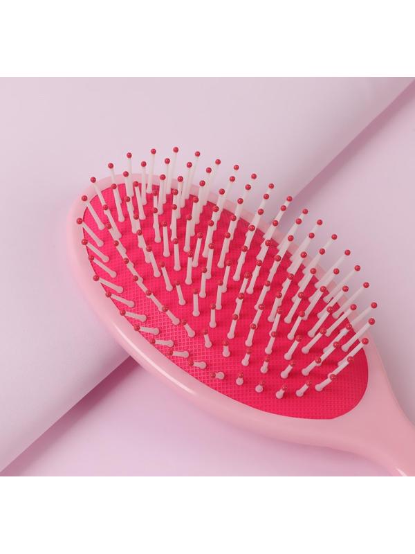 Расчёска массажная, 7 × 22 см, цвет МИКС