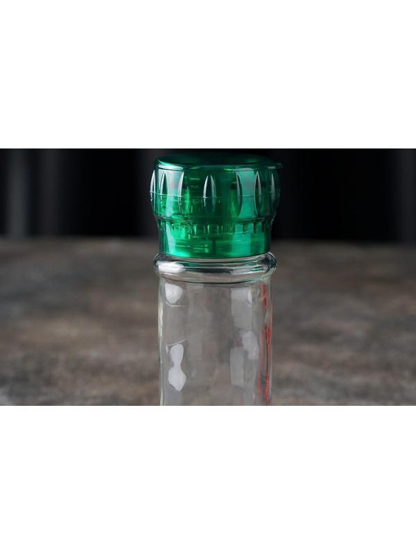 Мельница, пластиковый механизм, 115 мл (45-80 гр), цвет зелёный