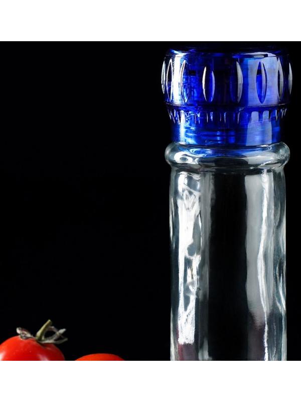 Мельница, пластиковый механизм, 115 мл (45-80 гр), цвет синий