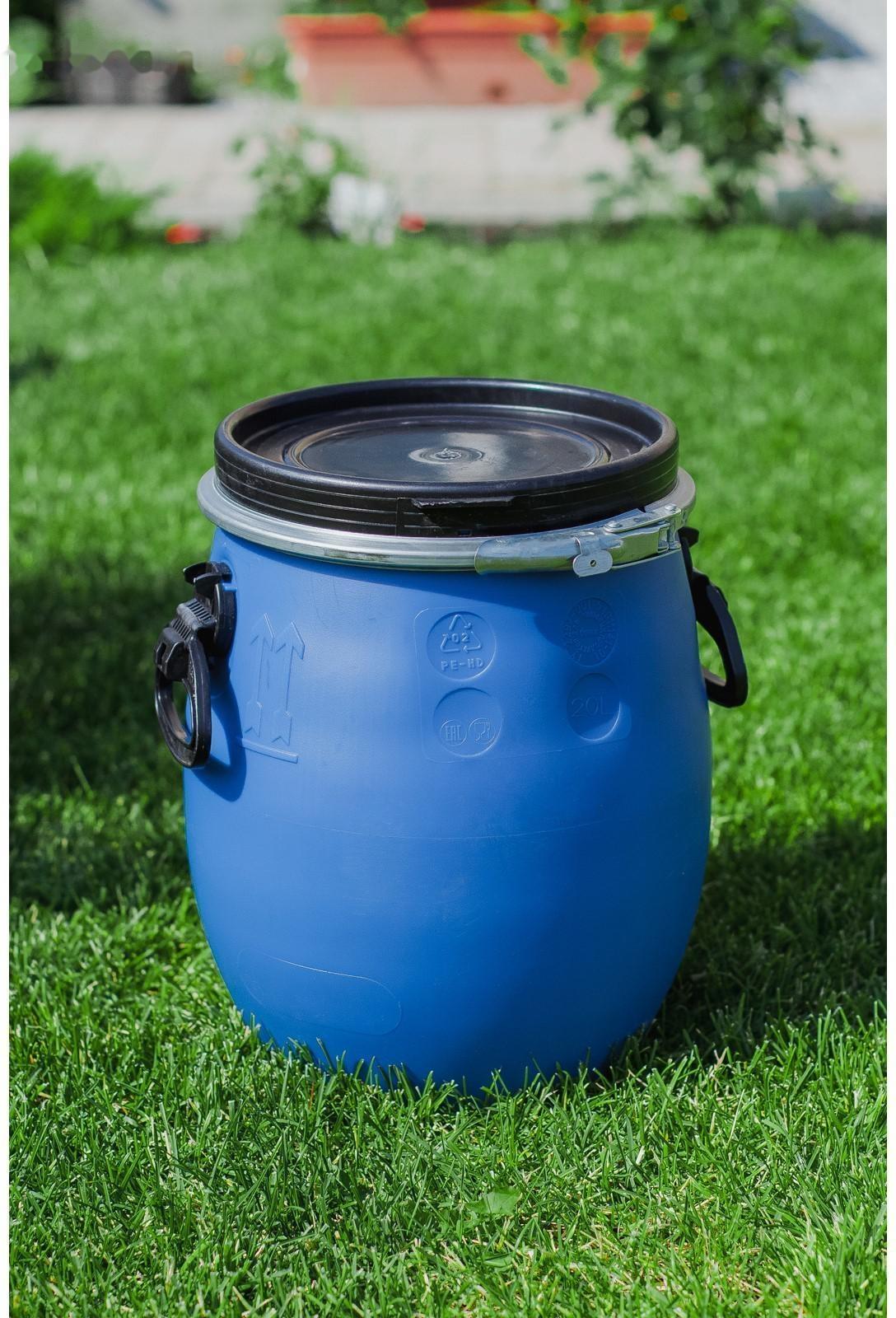 Фляга пищевая Оpen Top, 20 л, с крышкой, горловина 26 см