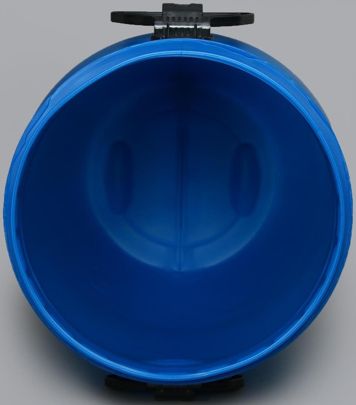 Фляга пищевая, 30 л, горловина 26 см, синяя, Open Top