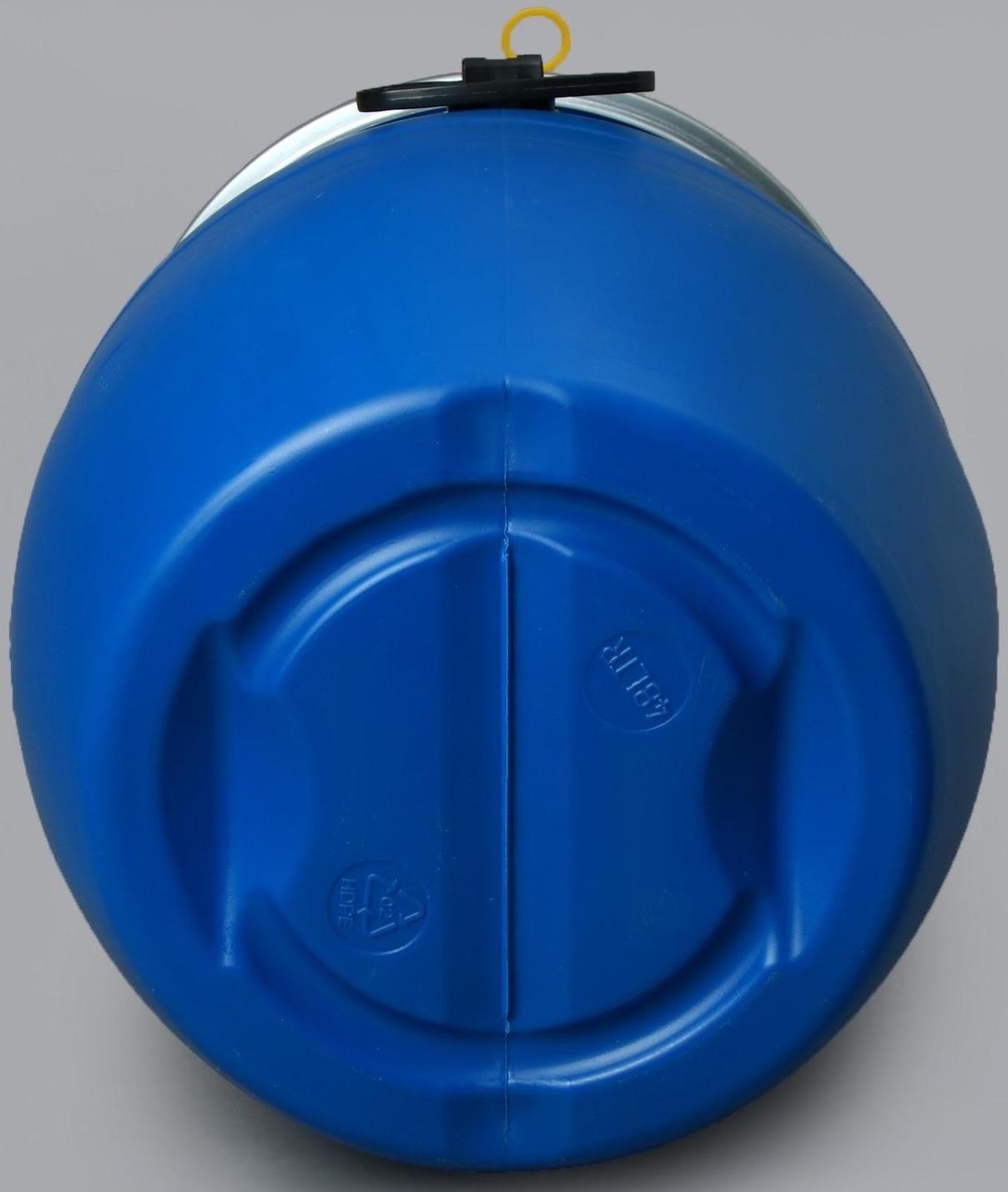 Фляга пищевая, 48 л, горловина 26 см, синяя, Open Top