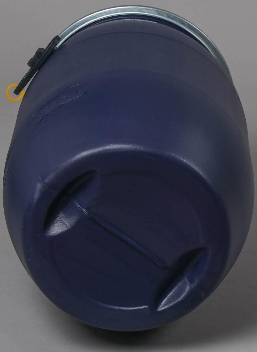 Фляга пищевая, 65 л, горловина 26 см, синяя, Open Top