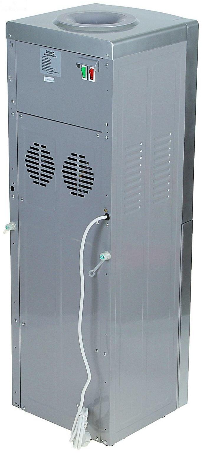 Кулер для воды LESOTO 16 LD/Е, с охлаждением, 615 Вт, серо-черный