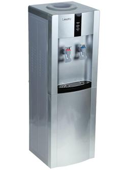 Кулер для воды LESOTO 16 LD/Е, с охлаждением, 615 Вт, серо-черный