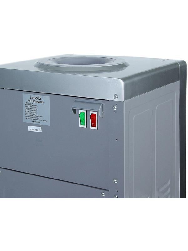 Кулер для воды LESOTO 16 LD/Е, с охлаждением, 615 Вт, серо-черный