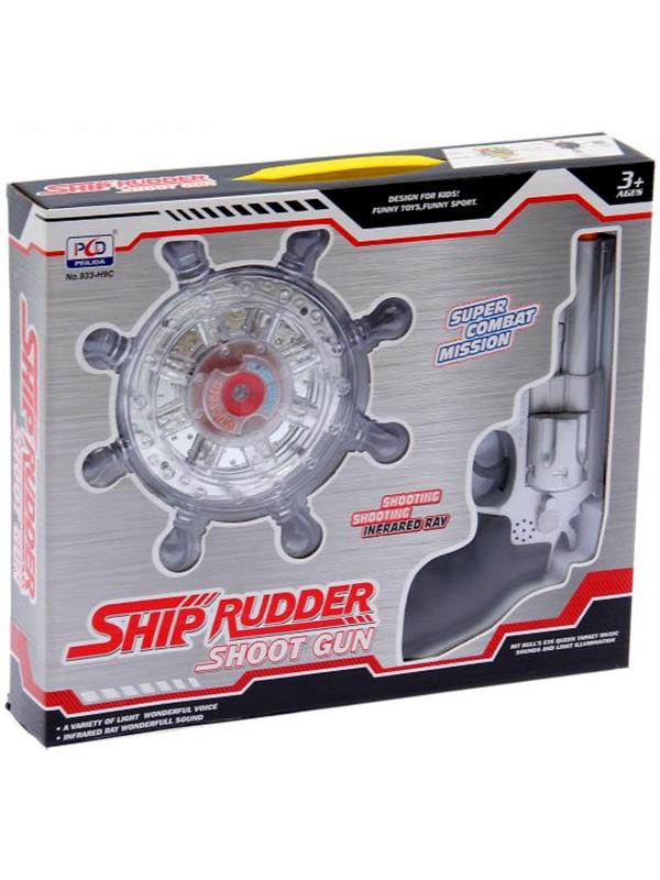 Электронный тир «Капитан», световые и звуковые эффекты, работает от батареек