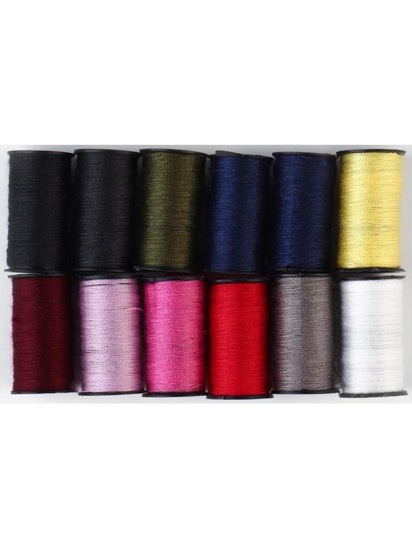 Швейный набор, 15 предметов, в пластиковой коробке, 8 × 5,5 × 2,5 см