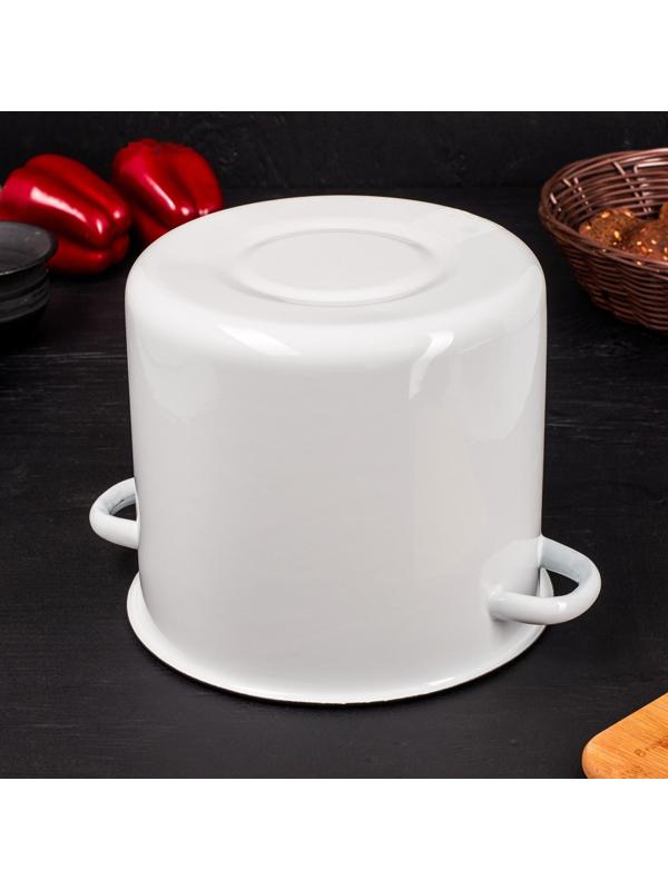 Кастрюля без деколи, 5,5 л, индукция, цвет МИКС