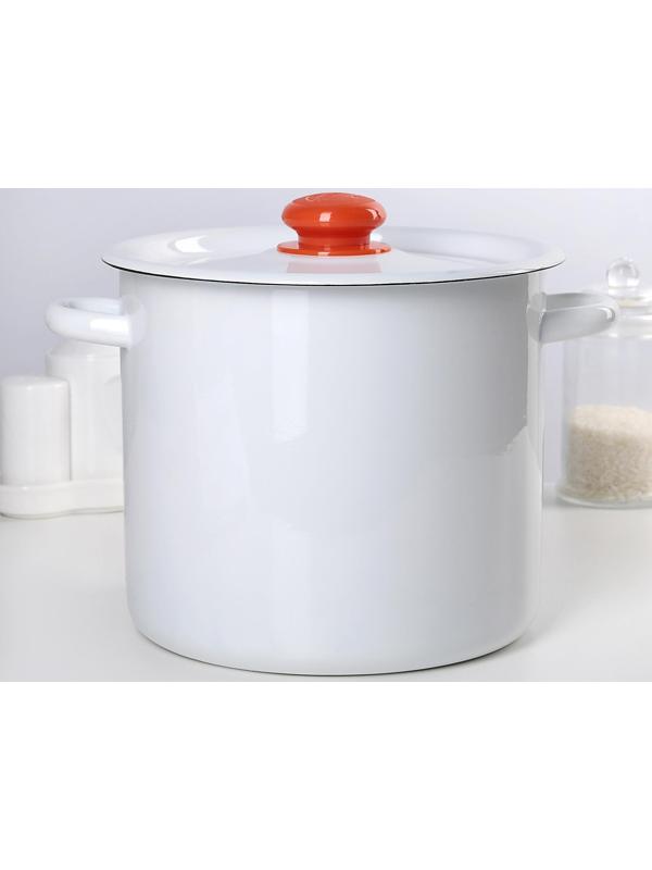 Кастрюля без деколи, 5,5 л, индукция, цвет МИКС