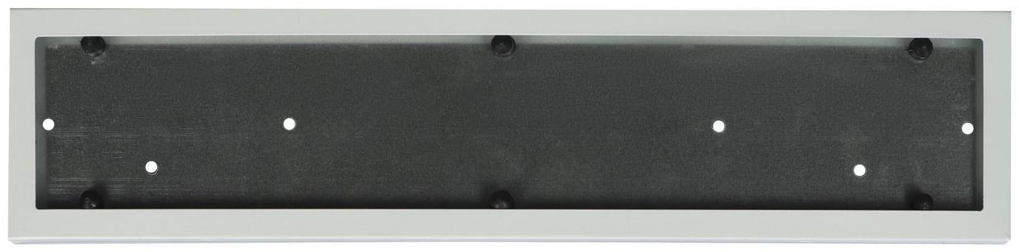 Держатель номера TORSO, металлический, белый