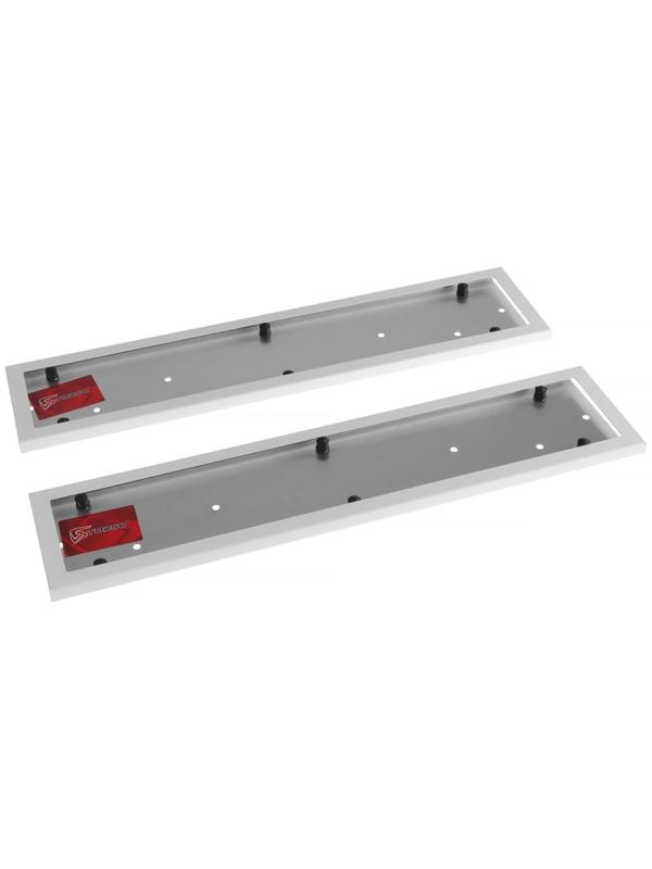 Держатель номера TORSO, металлический, белый