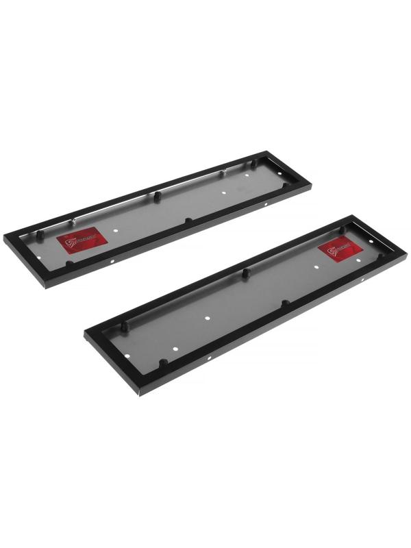 Держатель номера TORSO, металлический, черный