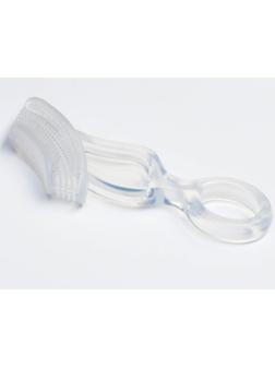 Детская зубная щетка, прорезыватель - массажер, силиконовая, от 3 мес.