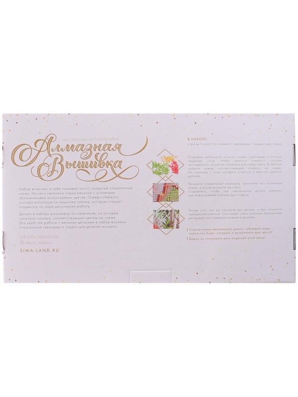 Алмазная мозаика с частичным заполнением «Котёнок», 40 х 30 см. Набор для творчества