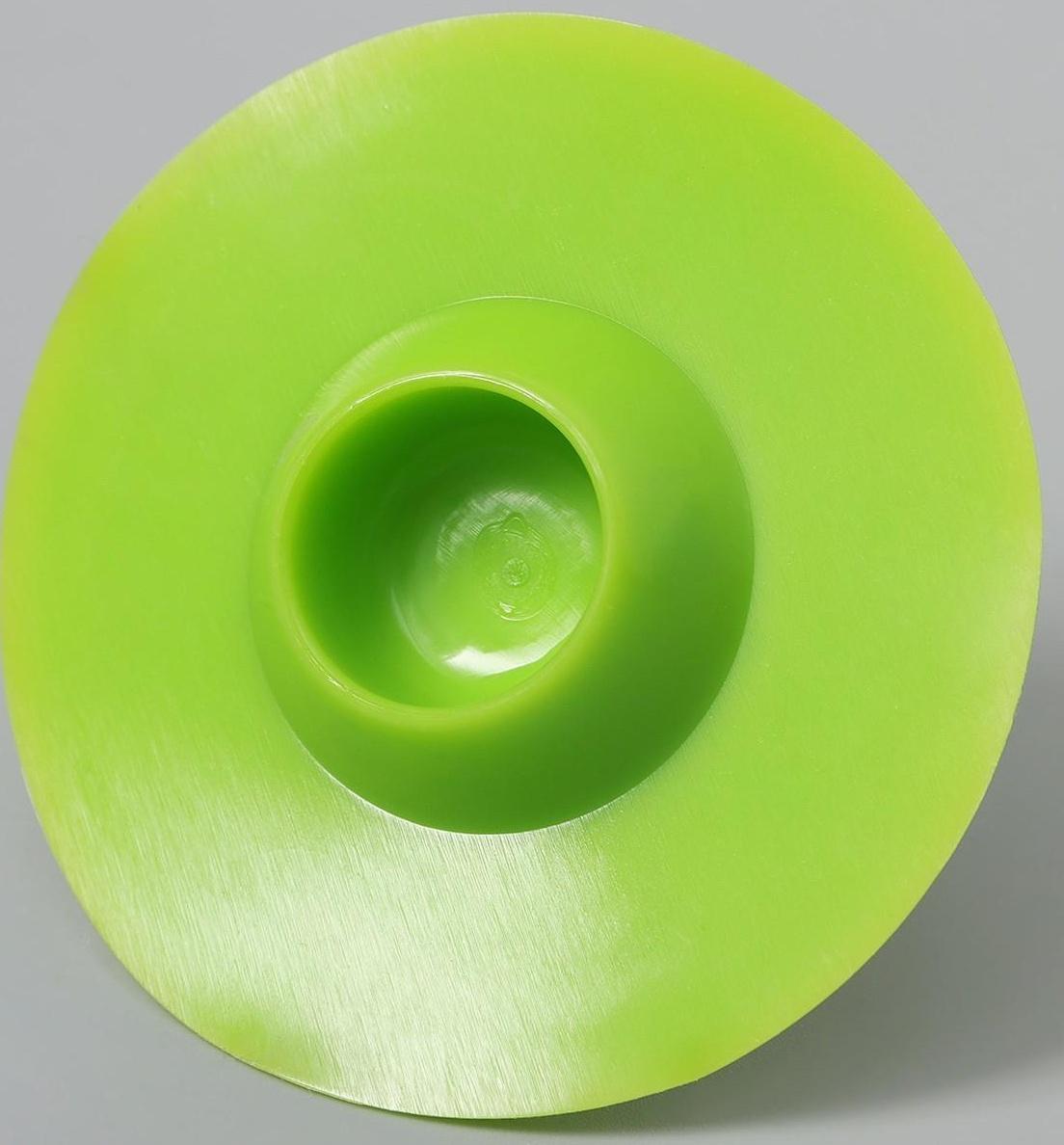 Пробка для ванны, d=6,5 см (внутренний d=3,5 см), силикон, цвет МИКС