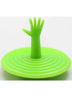 Пробка для ванны, d=6,5 см (внутренний d=3,5 см), силикон, цвет МИКС