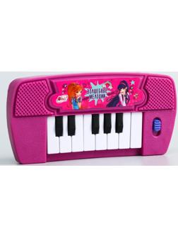 Синтезатор «Феи Винкс: Музыкальные уроки», работает от батареек