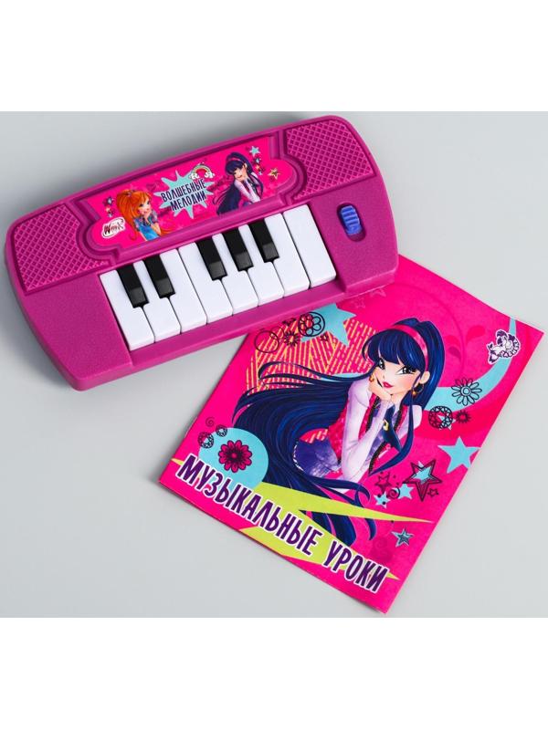Синтезатор «Феи Винкс: Музыкальные уроки», работает от батареек