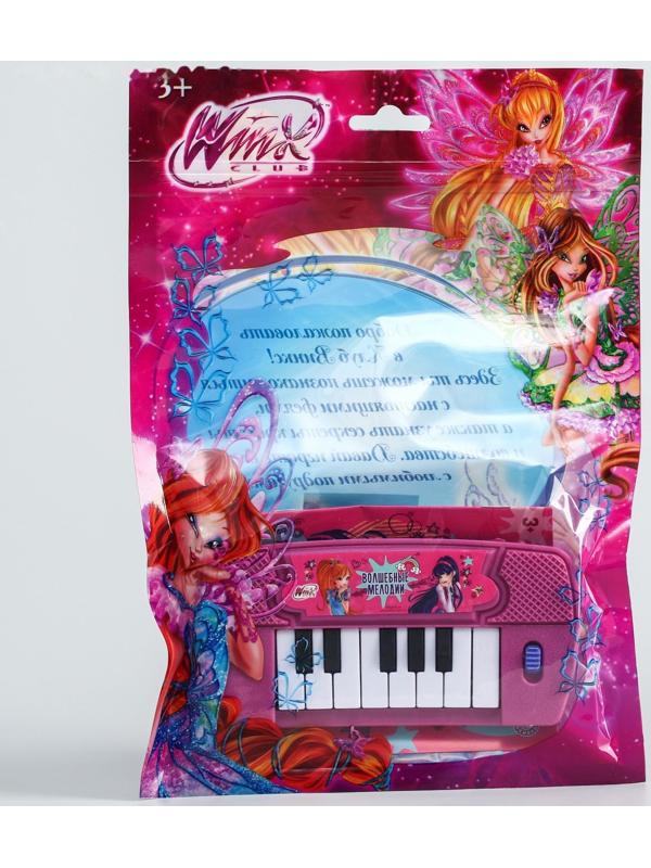 Синтезатор «Феи Винкс: Музыкальные уроки», работает от батареек