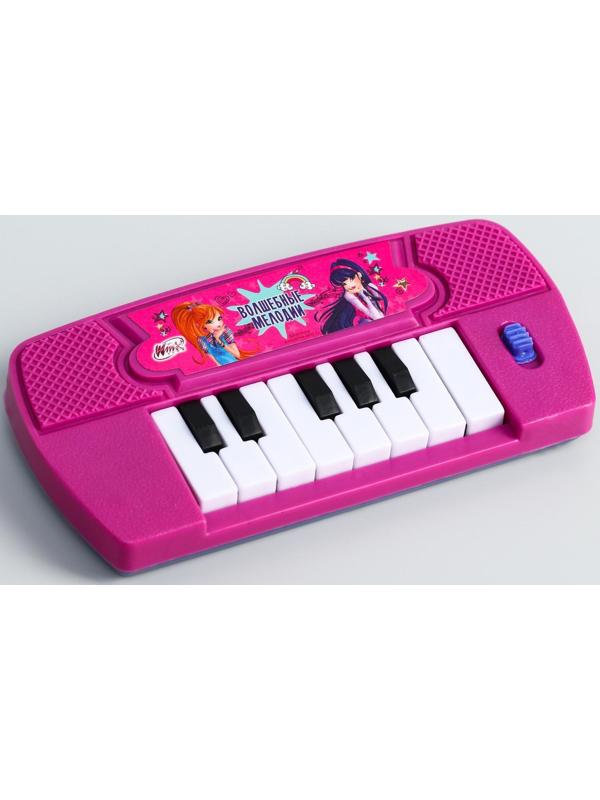 Синтезатор «Феи Винкс: Музыкальные уроки», работает от батареек