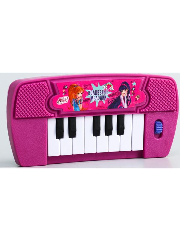 Синтезатор «Феи Винкс: Музыкальные уроки», работает от батареек