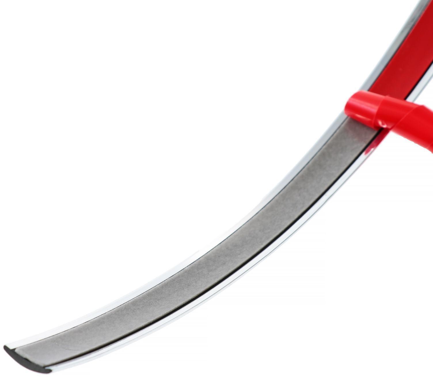 Профиль декоративный гибкий TORSO, хром, 10 мм, рулон 13 м