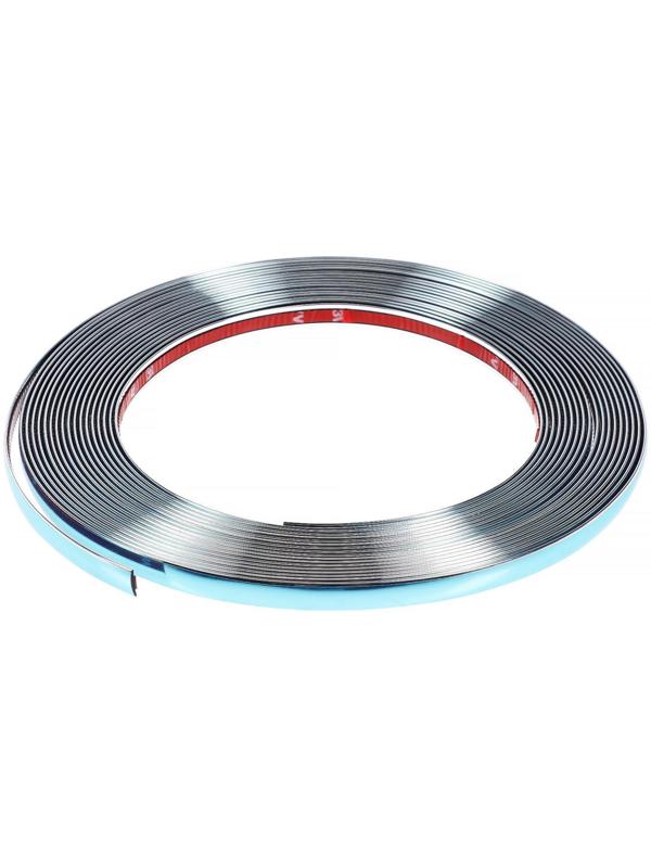 Профиль декоративный гибкий TORSO, хром. 12 мм, рулон 13 м