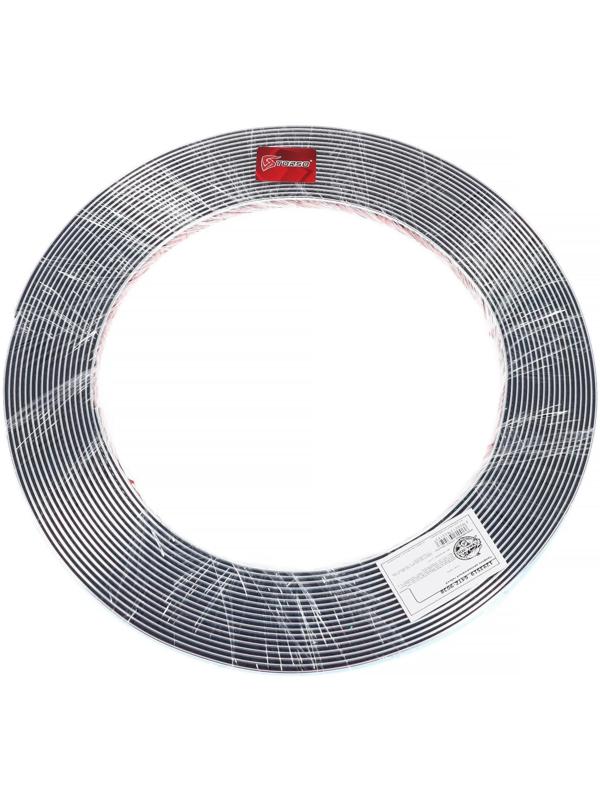 Профиль декоративный гибкий TORSO, хром. 12 мм, рулон 13 м