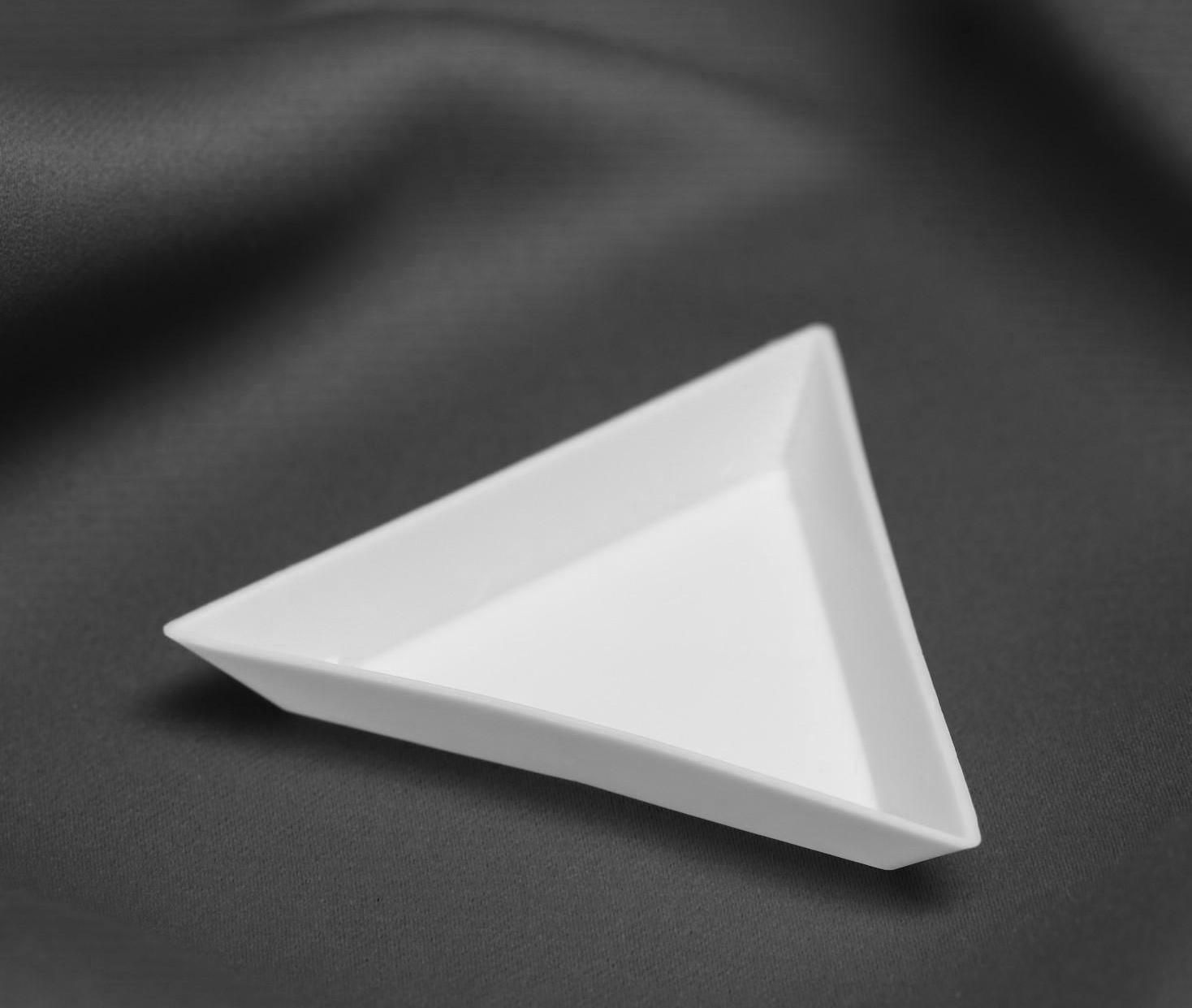 Контейнер для бисера, 7,3 × 6,5 × 1,2 см, цвет белый