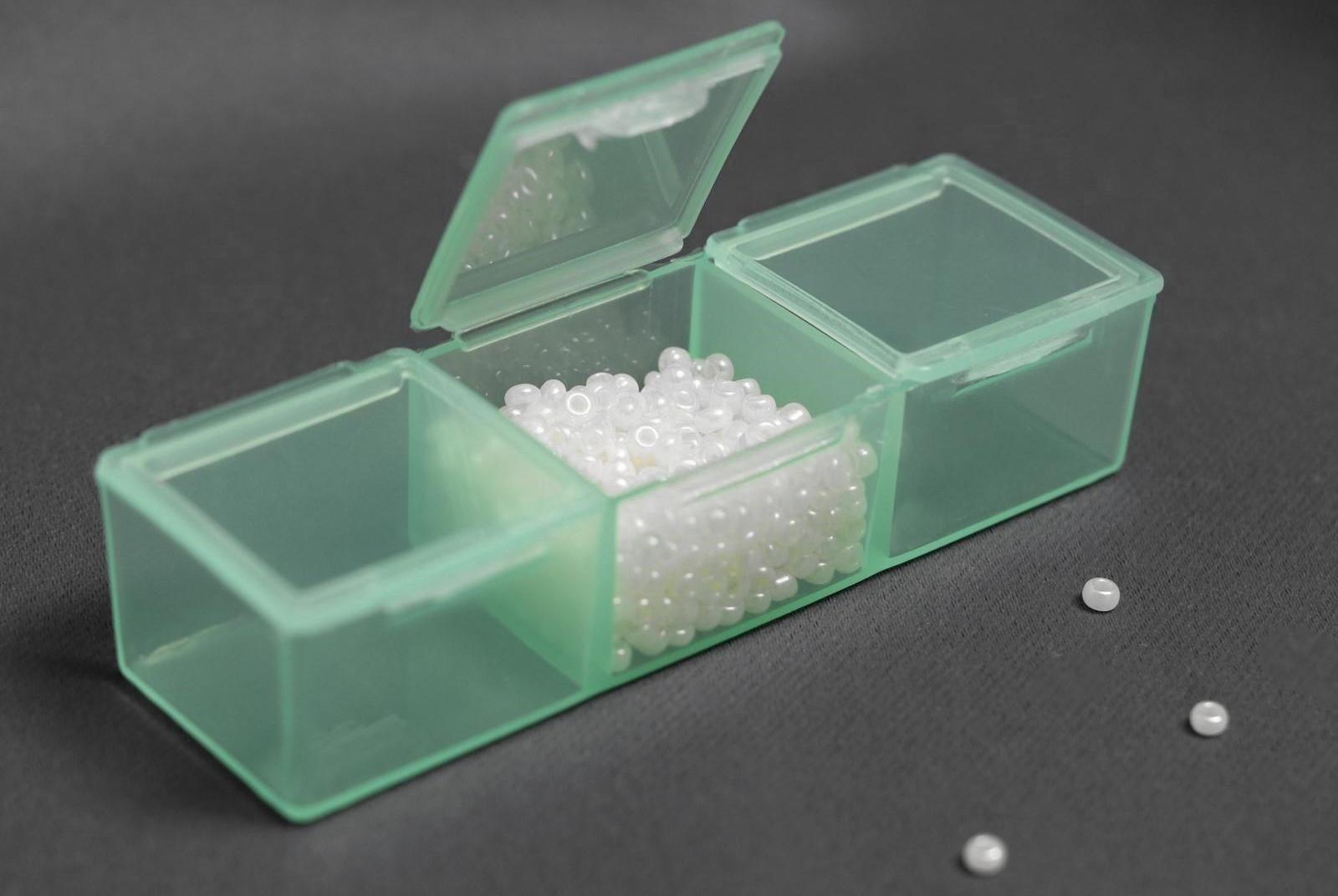 Органайзер для рукоделия, 7 органайзеров по 3 отделения, 19 × 8 × 2 см, цвет МИКС