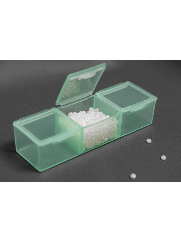 Органайзер для рукоделия, 7 органайзеров по 3 отделения, 19 × 8 × 2 см, цвет МИКС