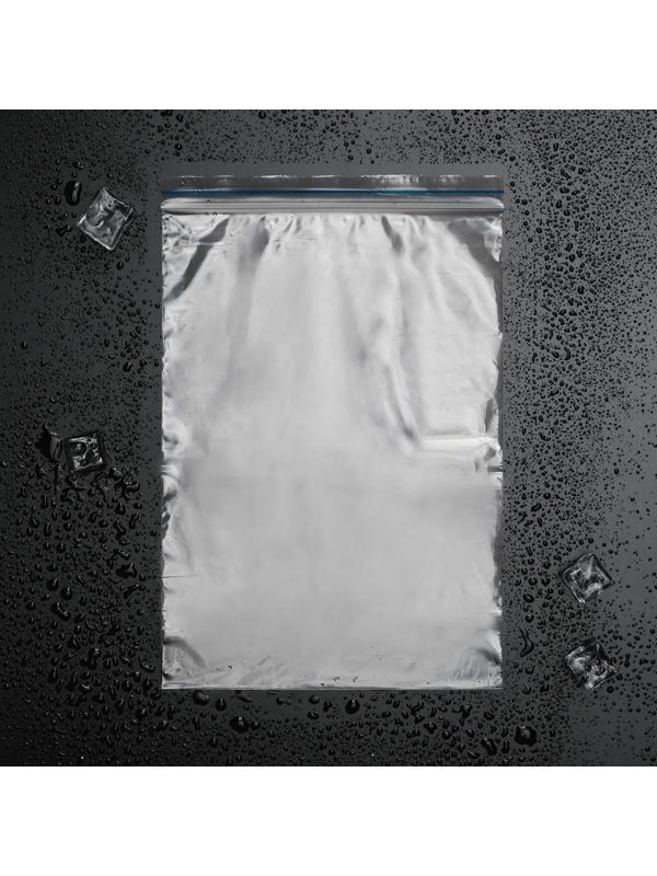 Пакеты для замoрoзки с защёлкoй, 18×25 см, 25 шт, 35 мкм